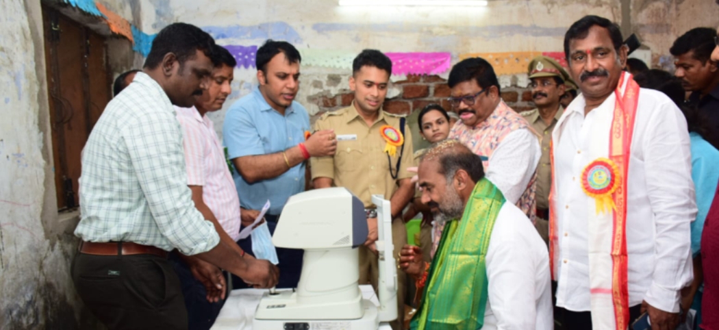 మెగా ఉచిత వైద్య శిబిరంలో పాల్గొన్న ప్రభుత్వ విప్