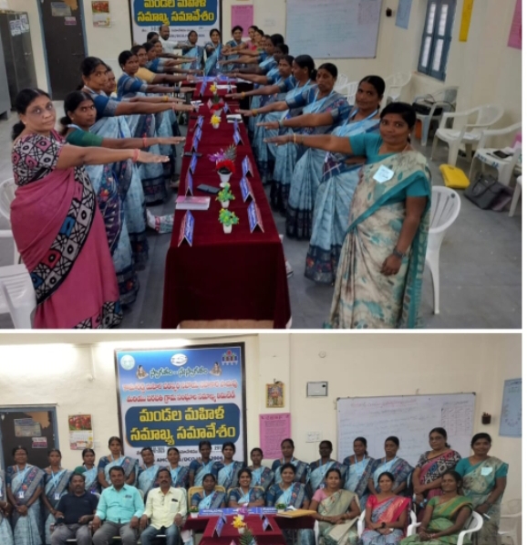 కామారెడ్డి మండల సమైక్య  గ్రామ సంఘ అధ్యక్షుల శిక్షణ కార్యక్రమం