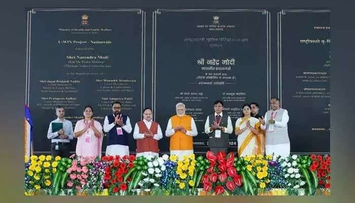 రాష్ట్రంలో హార్ట్ స్టంట్ తయారీ పరిశ్రమ ప్రారంభించిన ప్రధాని మోడీ