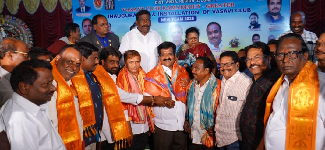 వాసవి క్లబ్ ఇంటర్నేషనల్ నూతన అధ్యక్షుడిగా చింత గారి శ్రీనివాస్ గుప్తా 