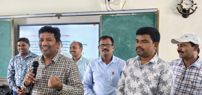 కెపాసిటీ బిల్డింగ్ శిక్షణ తరగతులను సద్వినియోగం చేసుకోవాలి : ఎస్ సి ఆర్ టి డైరెక్టర్ గాజర్ల రమేష్