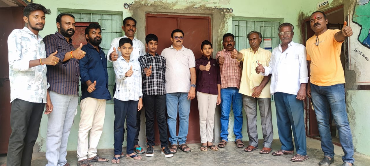 నవోదయ లో 3 సీట్లు సాధించిన సాయి ఎక్సలెంట్ విద్యార్థులను అభినందించిన ఎంఈఓ ఝంకిలాల్