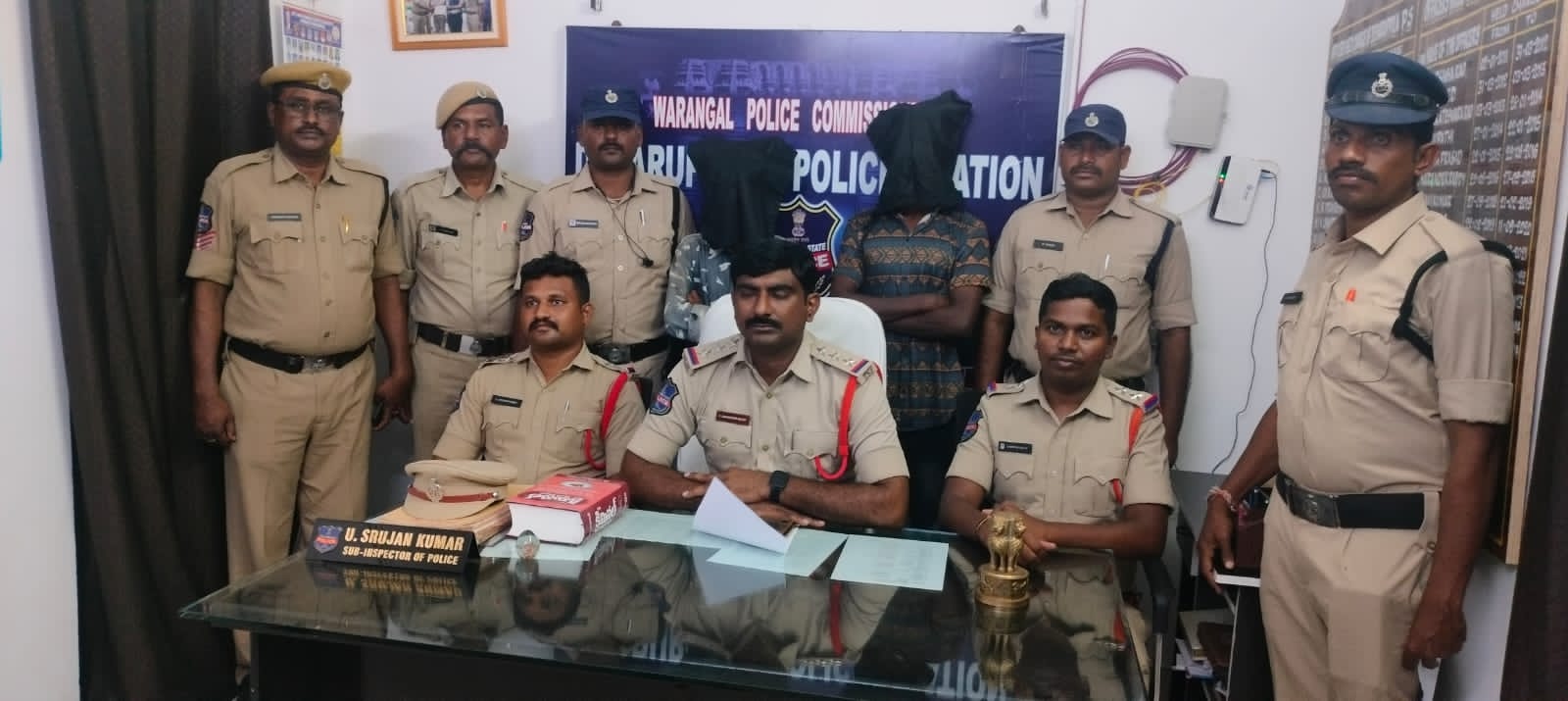 గంజాయి కేసులో ఇద్దరు నిందితులను అరెస్ట్ చేసి రిమాండ్ కు తరలించిన పోలీసులు