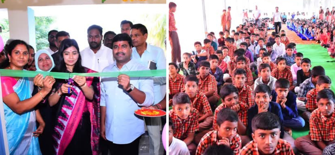Daily Bharat ఎల్లారెడ్డిపేట మండలం రాచర్ల బొప్పాపూర్ లోని పీఎం జిల్లా పరిషత్ ఉన్నత పాఠశాలలో నూతన తరగతి గదులు ప్రారంభించిన జిల్లా కలెక్టర్, ఎమ్మెల్యే
