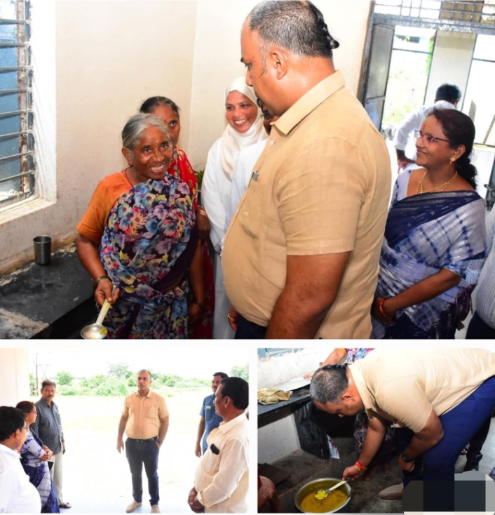 మధ్యాహ్న భోజనం గ్యాస్ స్టౌలపై సిద్దం చేయాలి : కలెక్టర్ సందీప్ కుమార్ ఝా