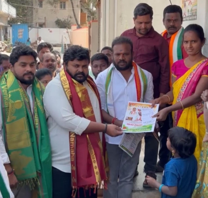 అందె మోహన్ కు ఓటు.. ఆదర్శ ప్రగతికి చోటు..