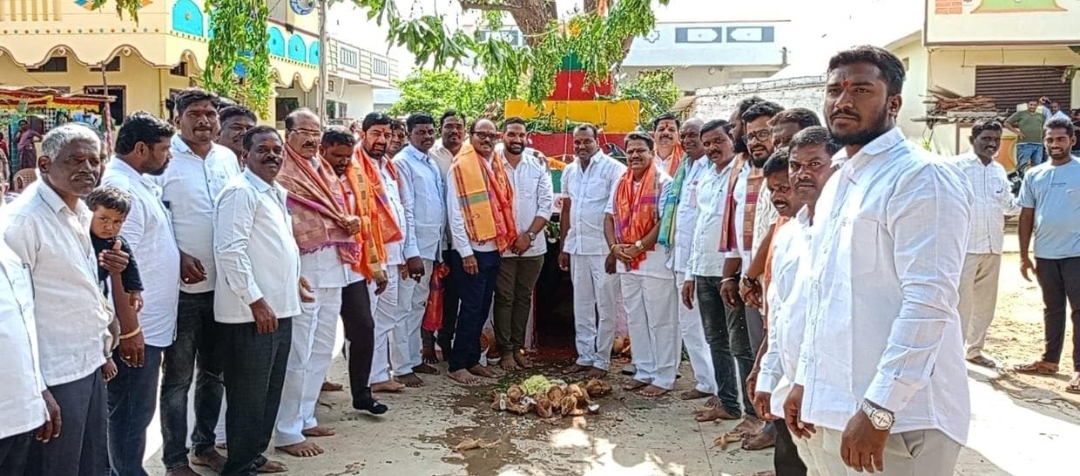 పోచమ్మ తల్లి  బోనాల ఉత్సవాల్లో పాల్గొన్న కేఎల్ఆర్