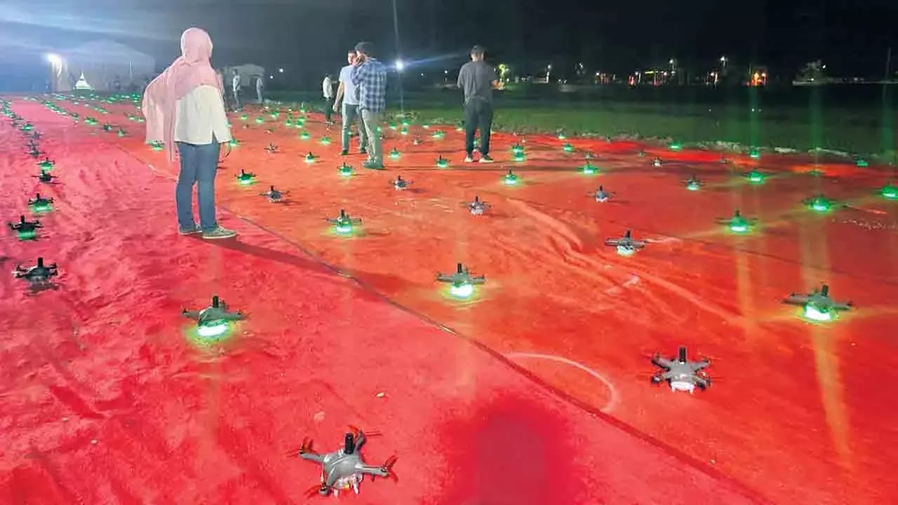 ఈ నెల 10న మంగళవారం వేములవాడలో మెగా డ్రోన్&zwnj; షో