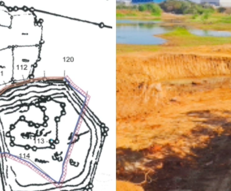 గుండ్లకుంట లో రాత్రి వేళల్లో చెలరేగుతున్న అక్రమ మట్టి తవ్వకాలు