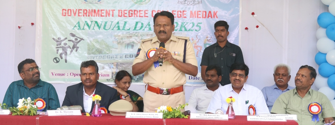 మాదక ద్రవ్యాలు, గంజాయి, మత్తు పదార్థాలను పూర్తిగా రూపుమాపాలి : జిల్లా ఎస్పి  ఉదయ్ కుమార్ రెడ్డి