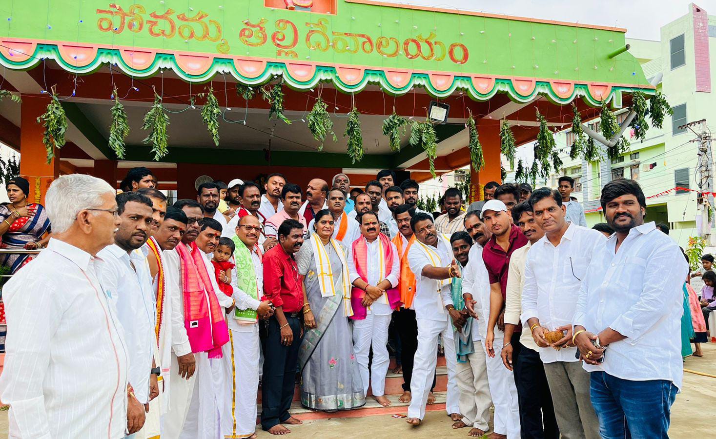 సాయిబాబా కాలనీలో బోనాల వేడుకలో పాల్గొన్న ఎమ్మెల్యే  వీర్లపల్లి శంకర్