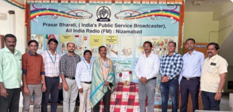 నిజామాబాద్ ఆకాశవాణి కేంద్రం లో ఘనంగా ఇంజనీర్స్ డే