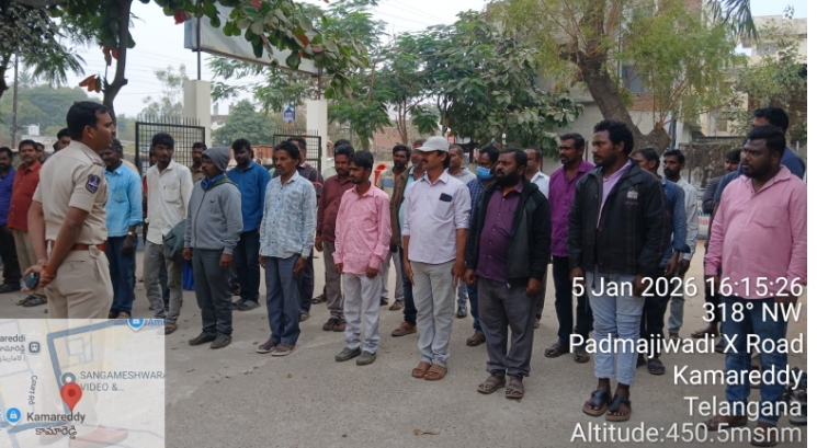 డ్రంక్ అండ్ డ్రైవ్ లో పట్టుబడిన పలువురికి కౌన్సెలింగ్..... సీఐ  నరహరి