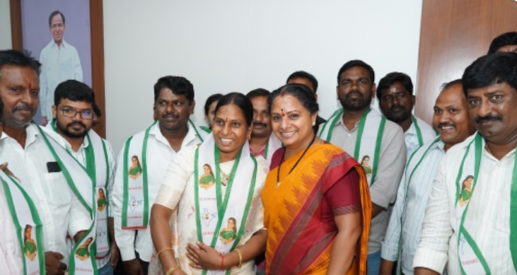 తెలంగాణ జాగృతిలో బీఆర్ఎస్ నాయకుల చేరిక