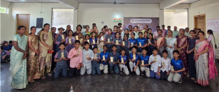 సైనిక్ ఫలితాలలో వివేకానంద బి టాపర్స్ విద్యార్థుల ప్రభంజనం