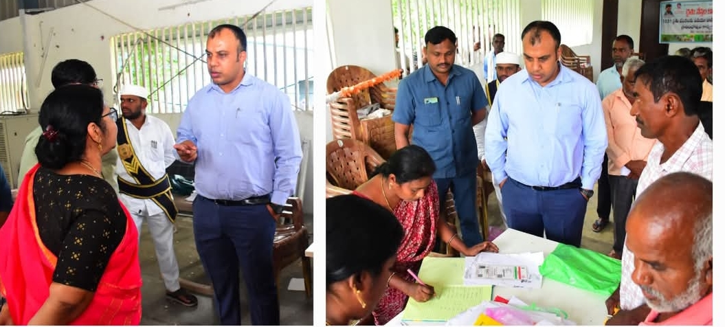 పట్టాదారు పాస్ పుస్తకం, ఆధార్ కార్డు తప్పనిసరి : జిల్లా కలెక్టర్ సందీప్ కుమార్ ఝా