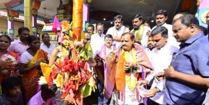 భక్తి శ్రద్ధలతో గోవింద నామస్మరణతో ముగిసిన జెండా బాలాజీ జాతర ఉత్సవాలు