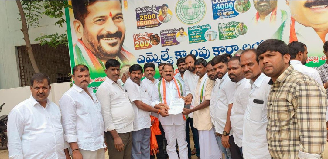 ఎమ్మెల్యే శంకర్ చేతుల మీదుగా సీఎం సహాయనిధి ఎల్ఓసి అందజేత