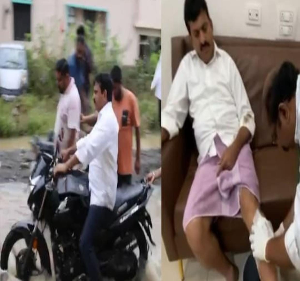 మంత్రి పొంగులేటి శ్రీనివాస రెడ్డికి తప్పిన ప్రమాదం