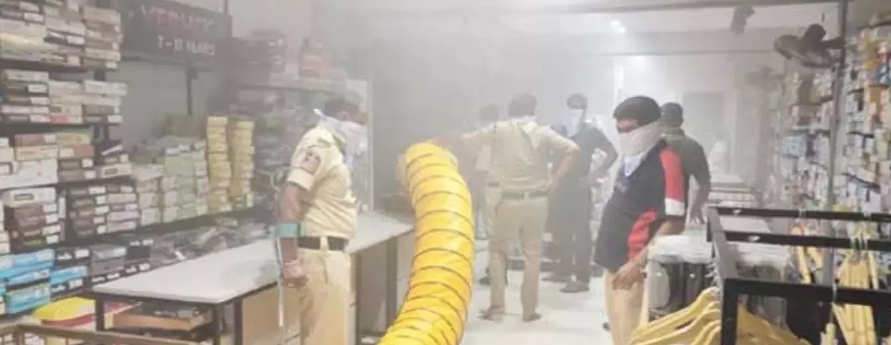 షాపింగ్ మాల్&zwnj;లో అగ్నిప్రమాదం