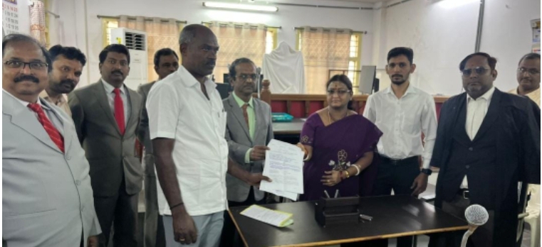 కేసుల పరిష్కారానికి లోక్ అదాలత్ ఉత్తమ మార్గం : జిల్లా ప్రధాన న్యాయమూర్తి కర్ణ కుమార్