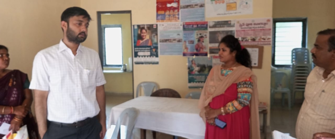 ఆకస్మిక  పర్యటన: జిల్లా కలెక్టర్ అండ్ మెజిస్ట్రేట్ అద్వైత్ కుమార్ సింగ్