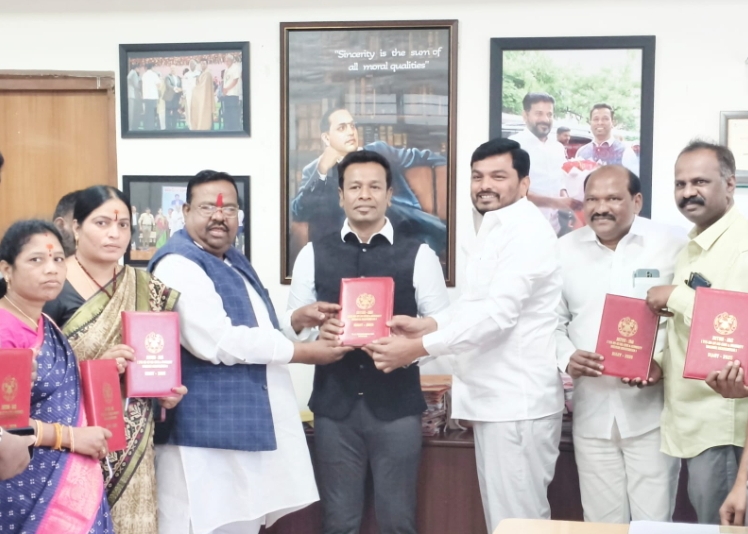 జెఎన్టిహెచ్ జేఏసీ నూతన డైరీ ఆవిష్కరణ