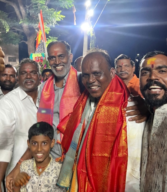 తీగాపూర్ లో బోనాల ఉత్సవాల్లో పాల్గొన్న బిజెపి రాష్ట్ర కార్యవర్గ సభ్యులు పాలమూరు విష్ణువర్ధన్ రెడ్డి