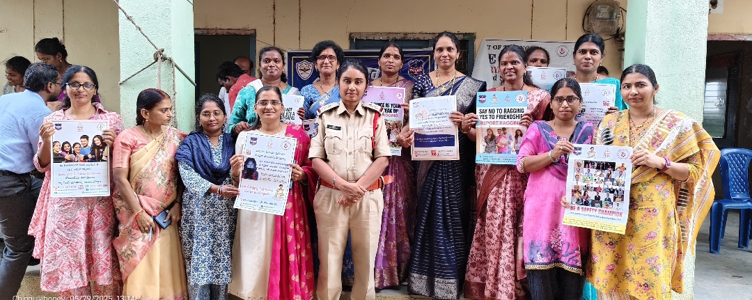 డ్రగ్స్ నిర్మూలన, సైబర్ నేరాల పై అవగాహన