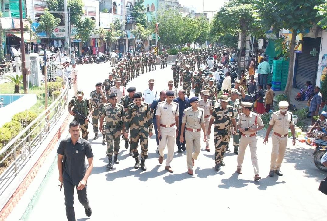 అసెంబ్లి ఎన్నికల సందర్భంగా జిల్లాలో పటిష్ట బందోబస్తు : జిల్లా ఎస్పీ అఖిల్ మహాజన్ ఐపిఎస్