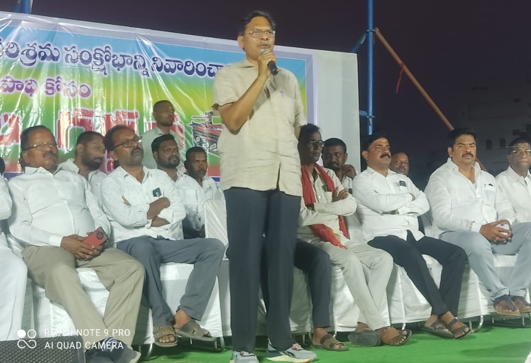 వస్త్ర పరిశ్రమ సంక్షోభాన్ని ఆదుకోవాలి : వస్త్ర పరిశ్రమ సంఘాల ఐక్యవేదిక జేఏసీ