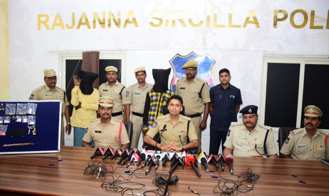 దేవాలయాల్లో వరుస దొంగతనాలకు పాల్పడుతున్న అంతర్ రాష్ట్ర దోంగల ముఠా అరెస్ట్