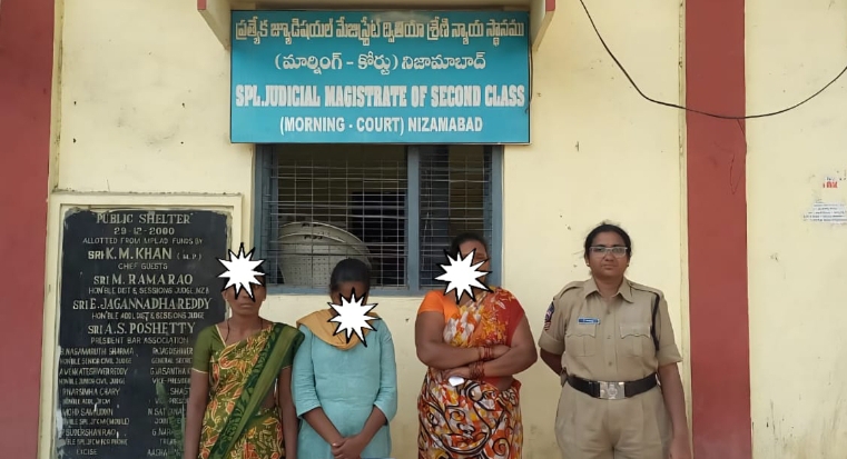 బస్టాండ్, రైల్వే స్టేషన్ ప్రాంతాల్లోన్యూసెన్స్ చేస్తున్న ముగ్గురు మహిళలకు జైలు శిక్ష