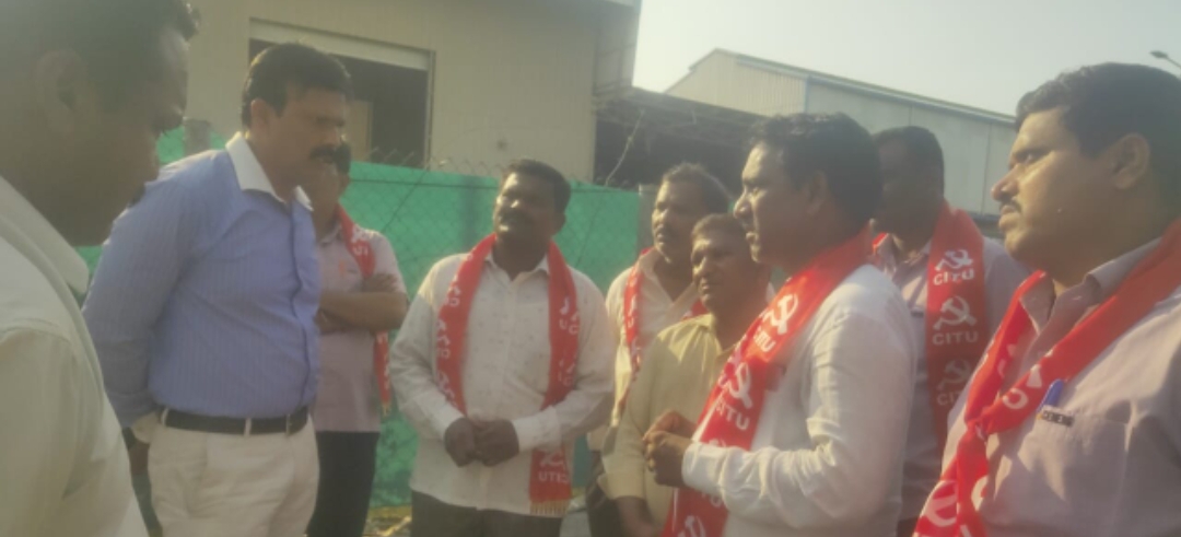 భూమయ్య కుటుంబానికి 30 లక్షల ఎక్స్&zwnj;గ్రేషియా ప్రకటించాలని సీఐటీయూ డిమాండ్