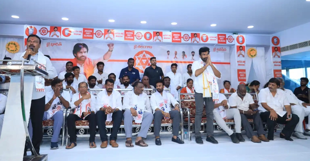 Daily Bharat కొత్తగూడెంలో జనసేన జెండా రెపరెప