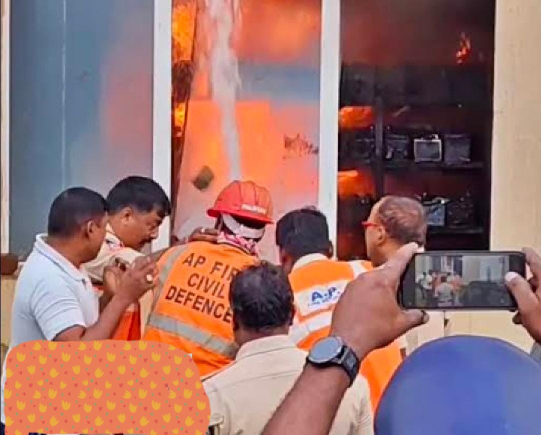 సచివాలయంలో అగ్ని ప్రమాదం?