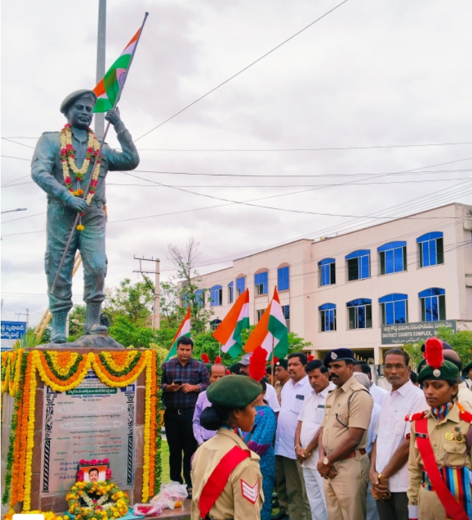 కల్నల్ సంతోష్ బాబు త్యాగం వెలకట్టలేనిది : నరసింహ ఐపిఎస్, ఎస్పి సూర్యాపేట జిల్లా