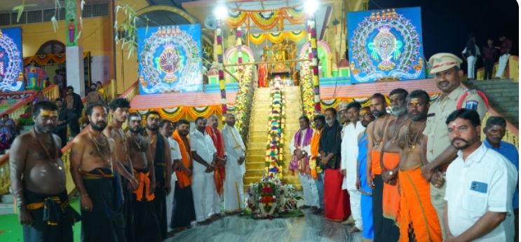 బొంతపల్లి అయ్యప్ప స్వామి 35వ వార్షికోత్సవంలో పాల్గొన్న ఎమ్మెల్యే జిఎంఆర్ 