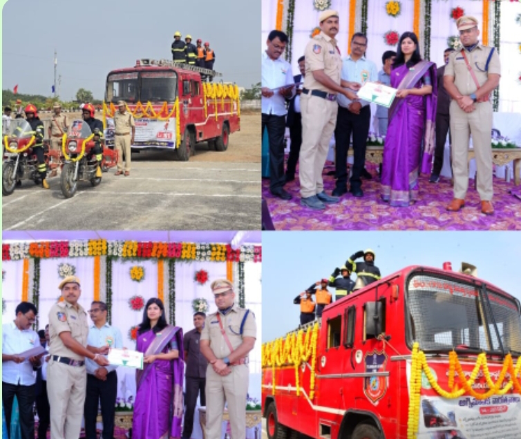 రాజన్న సిరిసిల్ల జిల్లా : ఉత్తమ సేవలు కనబరిచిన అగ్నిమాపక సిబ్బందికి ప్రశంసా పత్రాలు