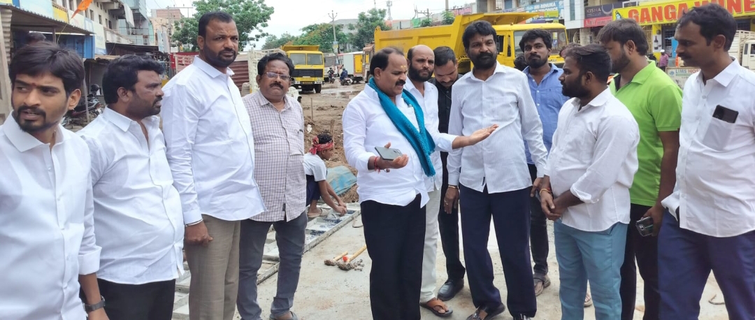 పనులు నాణ్యతగా చేపట్టండి : షాద్ నగర్ ఎమ్మెల్యే వీర్లపల్లి శంకర్
