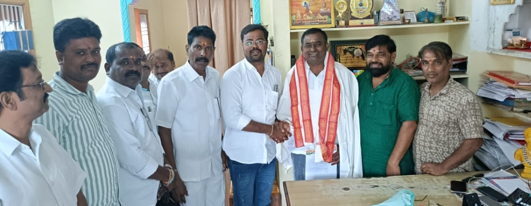 సిరిసిల్ల పట్టణ భారతీయ జనతా పార్టీ ఓబిసి మోర్చా అధ్యక్షుడిగా అంకారపు రాజు