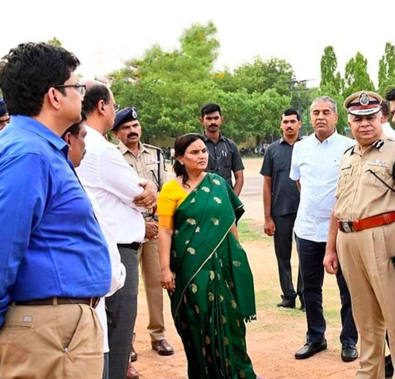 శతాబ్ది ఉత్సవాల ఏర్పాట్ల పర్యవేక్షణలో సి ఎస్ శాంతి కుమారి