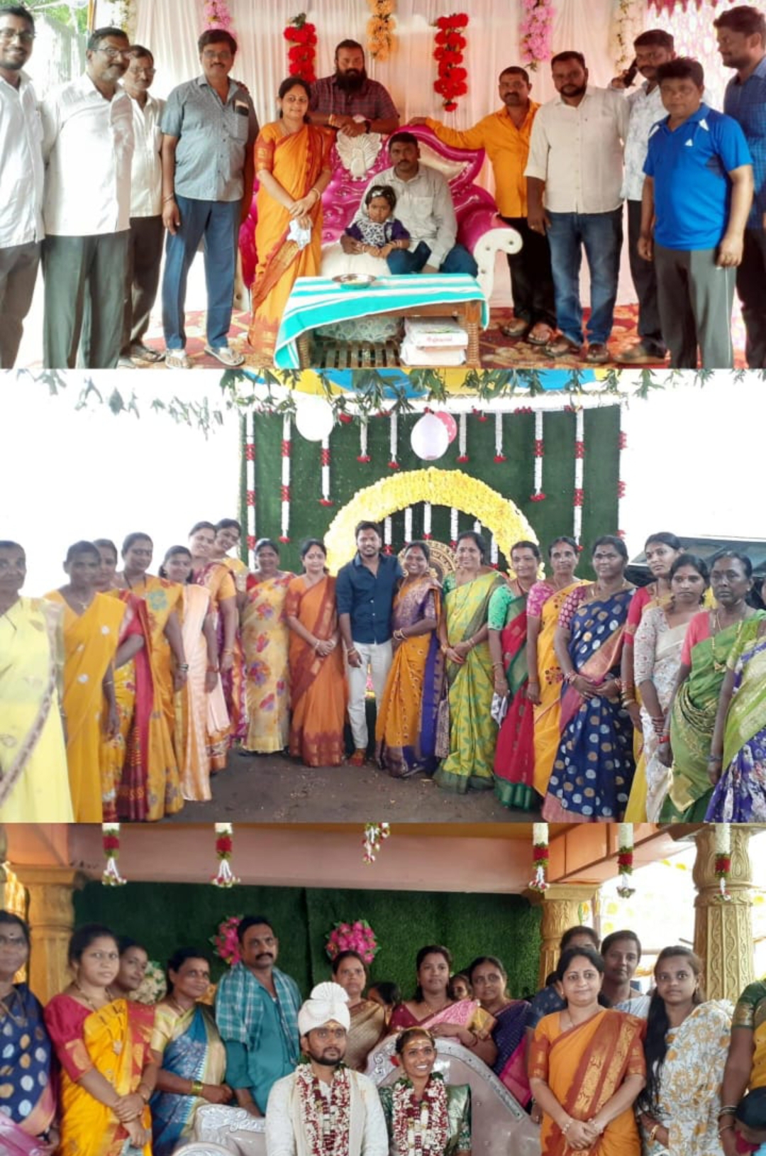 పలు శుభకార్యాలకు హాజరై ఆశీర్వదించిన కొత్తగూడెం మున్సిపల్ మాజీ చైర్ కాపు సీతాలక్ష్మి