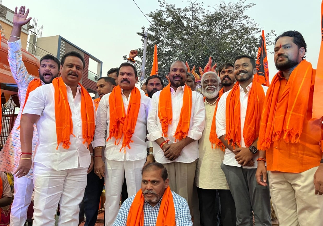 పఠాన్ చేరు లో ఘనంగా  చత్రపతి శివాజీ  జయంతి వేడుకలు