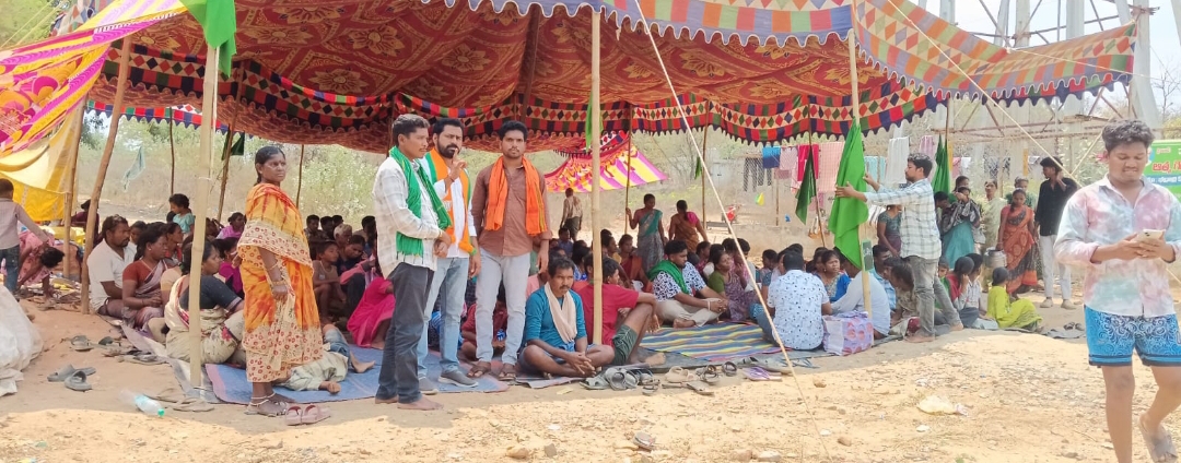 రామన్న గూడెం భూ సమస్య ని పరిష్కరించండి...బీజేపీ నాయుకులు తంబళ్ల రవి