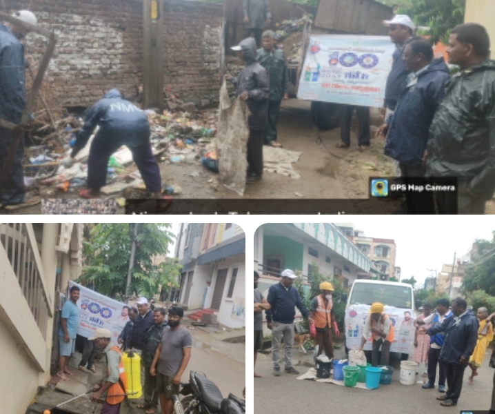 మున్సిపల్ కార్పొరేషన్ ఆధ్వర్యంలో చేపడుతున్న డ్రైనేజ్ డ్రైవ్ కార్యక్రమానికి ప్రజల నుండి విశేష స్పందన