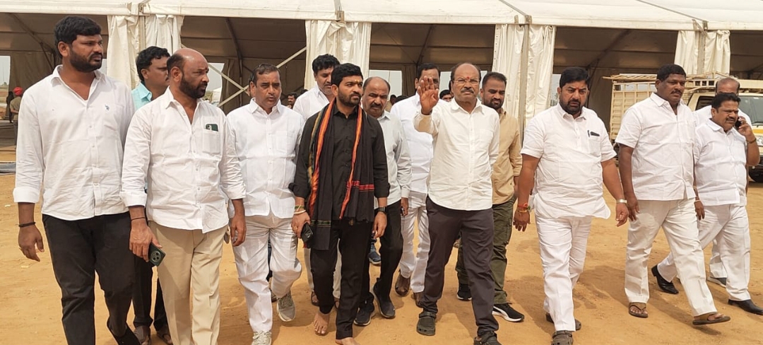 మూడంచెల భద్రతతో గ్లోబల్ సమ్మిట్: మాజీ ఎమ్మెల్యే కేఎల్ఆర్