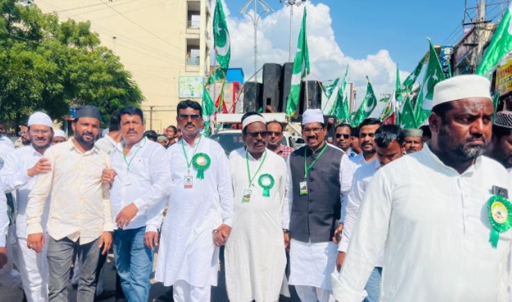 మిలాదున్ నబీ ర్యాలీని జయప్రదం చేసిందానందుకు అందరికి  కృతజ్ఞతలు