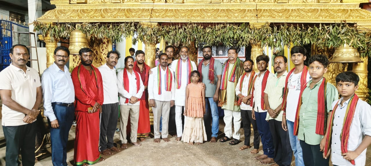 దుర్గామాత అమ్మవారికి దర్శించుకున్న పాలమూరు విష్ణువర్ధన్ రెడ్డి