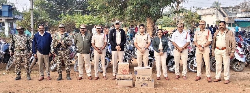 అసాంఘిక కార్యకలాపాలకు పాల్పడే వ్యక్తులపై చట్టపరంగా కఠిన చర్యలు : భద్రాచలం ఏఎస్పీ విక్రాంత్ కుమార్ సింగ్